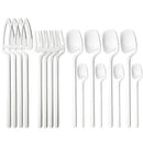 Axyaa Rainbow Matte Stainless Steel Cutlery Set