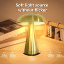 Axyaa LED Mushroom Night Light 3 Color Touch Table Lamp - Home & Office Decor