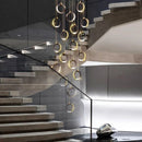 Axyaa LED Pendant Light Chandeliers for Living Room, Modern Indoor Staircase Lighting