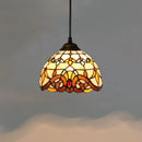 Axyaa French Glass Retro Restaurant Lamp - Japanese Bar Tea Room Pendant