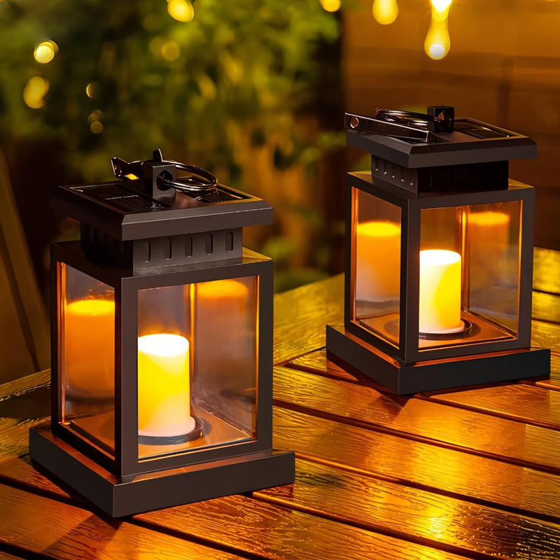 Axyaa Solar Candle Lantern Outdoor Palace Garden Lamp Waterproof Christma