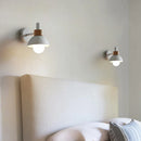 Axyaa Modern Wood LED Wall Sconce for Indoor Reading Lights