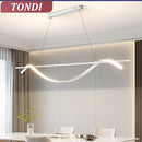 Axyaa Modern LED Pendant Lights for Dining Room Kitchen Living Room Bar