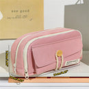 Axyaa Makeup Tools Organizer for Women - Large Capacity Cosmetic Bag