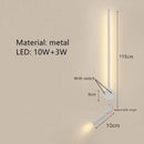 Axyaa Rotating LED Wall Lamp: Modern Minimalist Lighting for Bedroom, Living Room, and Home Decor
