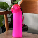 Axyaa Flavored Water Bottle Sports Alr Up Drinking Bottle with Fruit Fragrance Pods