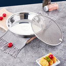 Axyaa Stainless Steel Storage Tray Filter Rack Food Container Organizer