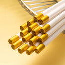 Axyaa Reusable Korean Chopsticks - Non Slip Food Grade Dishwasher Safe