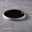 Axya Ceramic Steak and Pasta Plates - Premium Restaurant Tableware