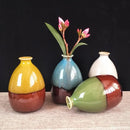 Axyaa Modern Ceramic Flower Vase Decoration for Home Green Plant Ornaments