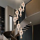 Axyaa LED Chandeliers | Modern Pendant Lights for Living and Dining Room