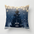 Axyaa Christmas Tree Throw Pillow Cover - Festive Home Decor