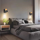Axyaa Rotatable GU10 LED Wall Lamp for Bedroom and Home Decor