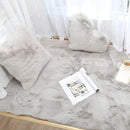 Axyaa Rabbit Shag Carpet: Faux Fur Floor Mat for Home Decor & Kids Bedroom