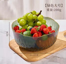 Axyaa Large Salad & Fruit Plate Set in Transparent Household Bowl