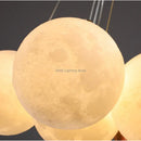 Axyaa 3D Printed Acrylic Bubble Ball Chandelier for Children'S Room and Dining Island