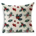 Axyaa Christmas Birds Garland Cushion Cover