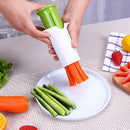 Axya Cucumber Strip Cutter Stainless Steel Blade Vegetable Divider Carrot Slicer