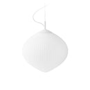 Axyaa Glass LED Pendant Light for Dining Room Bar Decor.