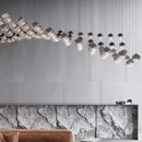 Axyaa Salon Chandelier Pendant Light Ceiling Lamp Fancy Dining Room Indoor Lighting