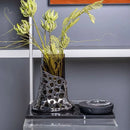Axyaa Geometric Acrylic Glass Vase for Modern Flower Arrangement