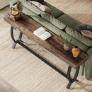 Axyaa Farmhouse Entryway Console Table: 70.87-Inch Narrow Sofa Table for Entry Behind Couch