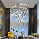 Axyaa Living Room LED Chandeliers Ceiling Lamp Hanging Lights