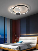 Axyaa Modern LED Chandeliers - 2024 Dimmable Ceiling Lights for Living, Dining, Bedroom