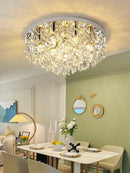 Axyaa Crystal Ceiling Lamp: Modern Minimalist Style for Bedrooms, Studies & Living Rooms