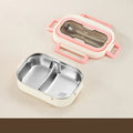 Axyaa Bento Lunch Box for Adults with Compartments and Storage Compatibility