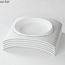 Axya Melamine Tableware Set - Dinner Plates, Salad Bowl, Soup Plates, Sushi Dish