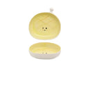Axyaa Ceramic Bread Seasoning Dish - Underglaze Color, Cute & Good-looking Plate