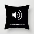 Axyaa Geometric Portrait Pillowcase - Stylish Home & Office Cushion Cover