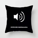 Axyaa Geometric Portrait Pillowcase - Stylish Home & Office Cushion Cover
