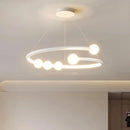 Axyaa LED Pendant Chandeliers for Modern Living and Dining Rooms