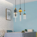 Axyaa Glass Pendant Light for Children's Room, Bedroom, or Dining Table