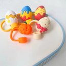 Axyaa Silicone Easter Egg Straw Cap for Stanley Water Cup