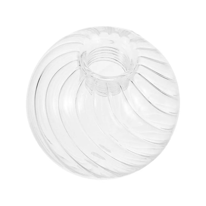 Axyaa Clear Glass Globe Lamp Shade Replacement for Pendant Light