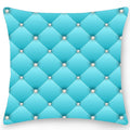 Axyaa Geometric Printed Pillowcase Double Sided Crystal Sofa Cushion Cover