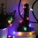 Fairy Light Snowflake LED String Light - Axyaa Christmas Decoration