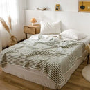 Axyaa Queen Summer Blanket: Soft Cotton Quilt, Breathable, Skin-Friendly