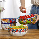 Axya Ceramic Dining Set: Salad, Dessert, Fruit, Dinner, Soup, Noodle, Bread, Dim Sum, Snack Plates