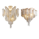 Axyaa Elegant Tassel Chain Ceiling Chandelier - Dimmable E14 Base