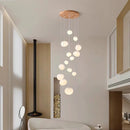 Nordic Dining Room Pendant Light by Axyaa: Indoor Ceiling Chandelier for Living Room