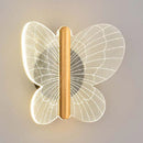 Axyaa Butterfly Leaf Wall Lamp: Modern Bedroom Aisle Lighting