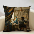Elegant Axyaa 45x45cm Print Cushion Cover for Home, Hotel, Office Décor