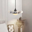 Axyaa Black Stone Pendant Chandelier for Luxury Home Decor