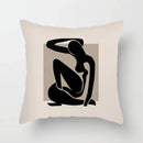 Axyaa Abstract Line Pattern Cushion Cover for Stylish Home Decor