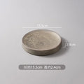 Axyaa Ceramic Sushi Dinner Plate Set for Molecular Cuisine
