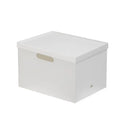 Clear Stacking Drawer Boxes with Lids by Axyaa: Organize Closet, Handle, Wheels